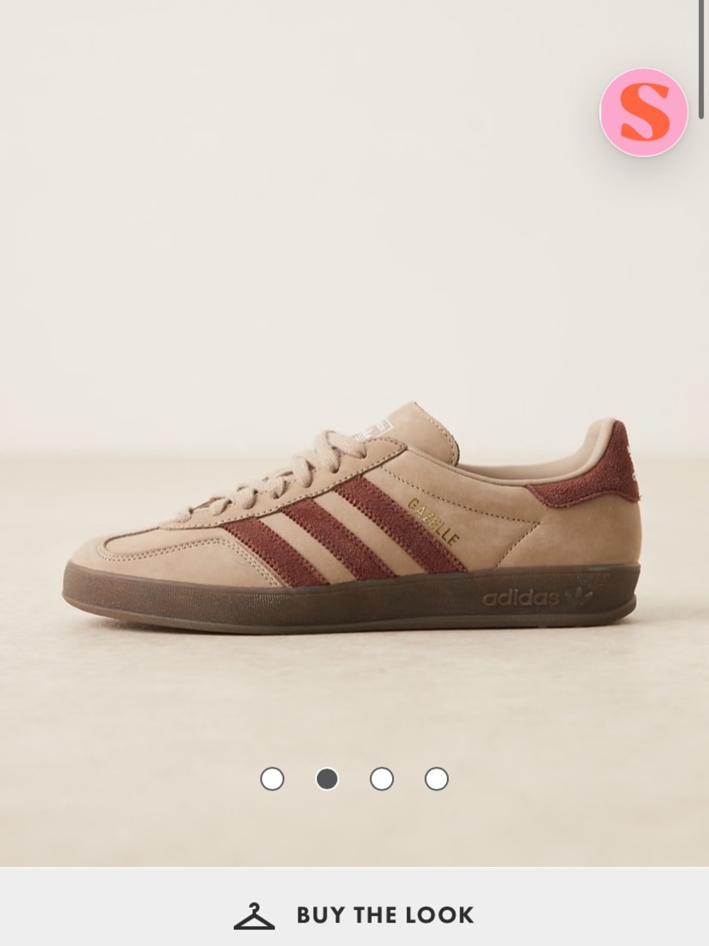 adidas Gazelle Men's Sneaker - Tan & Brown